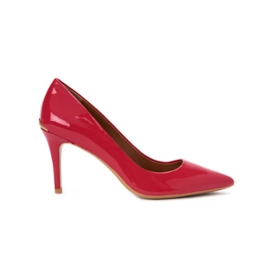 Call it Spring Red Patent Heels Size 7.5